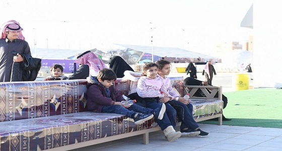 بالصور.. أطفال الجنادرية يشاركون بفعالية على أرض المهرجان