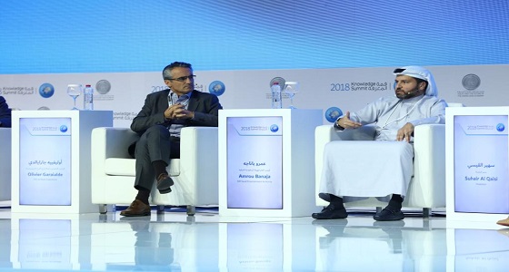 الرئيس التنفيذي لـ “هيئة الترفيه” يشارك في “قمة المعرفة” بدبي