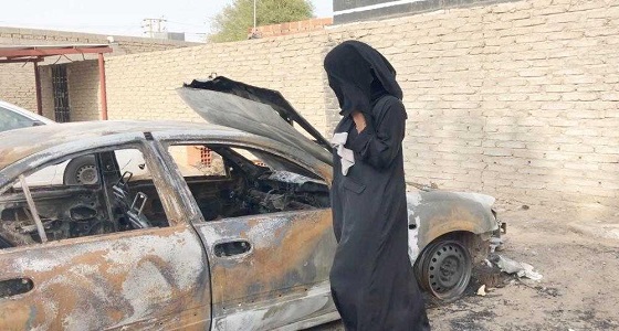 إحراق سيارة مواطنة في حائل.. وأصابع الاتهام تشير إلى زوجها