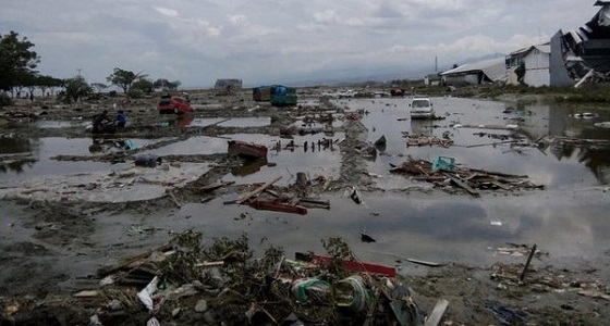ارتفاع عدد ضحايا التسونامي في إندونيسيا إلى 222 قتيلا