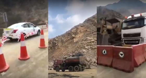 بالفيديو ..بعد إغلاقه 20 يوما.. إعادة افتتاح عقبة ضلع