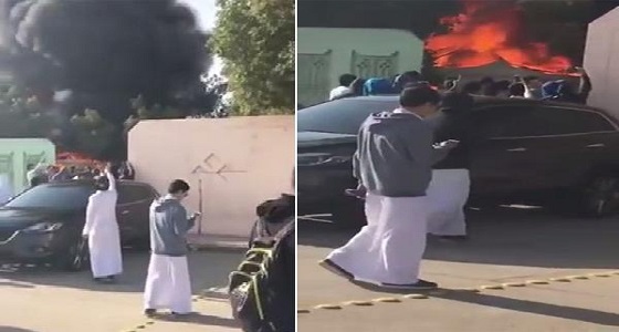 التحقيق مع طالب بعد تسببه في حريق بمدرسة ثانوية بالرياض