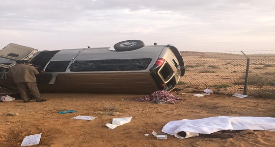 بالصور.. مصرع وإصابة 5 أشخاص إثر حادث تصادم بقرية السحيمي