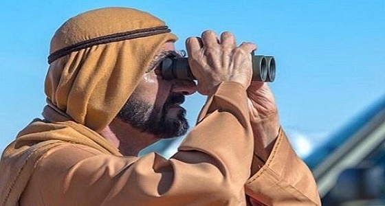 بالصور.. الشيخ محمد بن راشد برفقة نجله في رحلة صيد بالجزائر