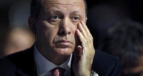 بالفيديو.. لحظة سقوط أردوغان من على المنصة في قمة العشرين