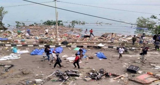 ارتفاع حصيلة ضحايا موجات المد البحري في إندونيسيا إلى 281 قتيلا