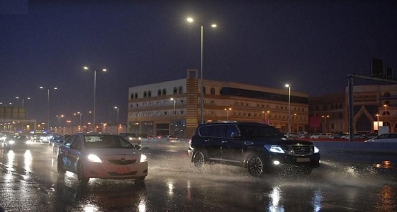 أمطار على محافظة جدة