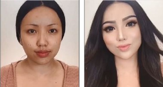 بالفيديو والصور.. مكياج سحري يغير ملامح النساء ”  انتبه عزيزي الرجل “