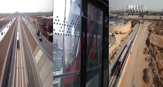 بالفيديو.. عربات المسار الأحمر لقطار الرياض تبدأ أول مراحل الاختبارات التشغيلية
