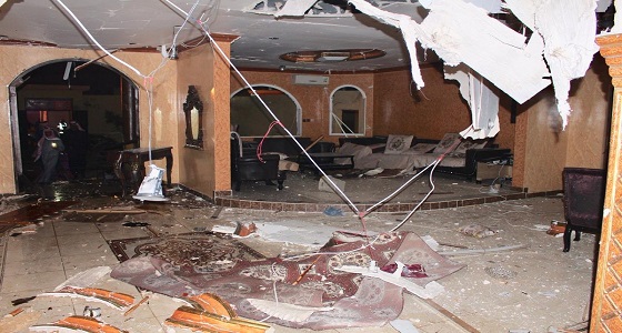 بالصور.. إصابة 8أشخاص إثر انفجار في فيلا سكنية بسكاكا