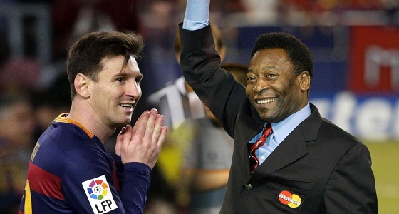 ” بيليه ” : ميسي ليس الأفضل في تاريخ كرة القدم