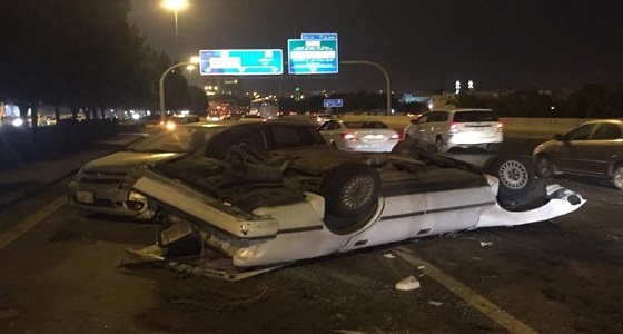 وفاة وإصابة 6 أشخاص إثر حادث مروري بمكة