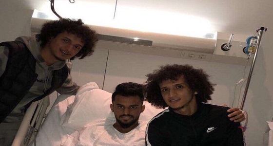 عموري يزور طارق عبدالله في برشلونة