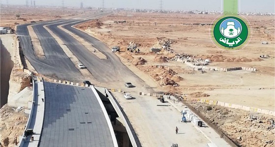 بالصور.. إنجاز 98.5٪ من مشروع جسر طريق الإمام مسلم بالرياض