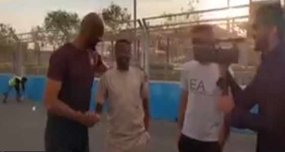 بالفيديو.. أحمد موسى في فعاليات فورمولا إي الدرعية مع لاعبي الهلال