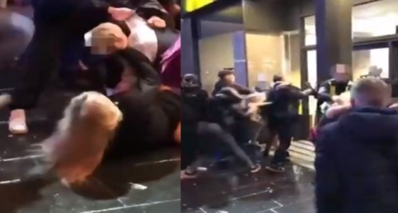 مشاجرة نسائية عنيفة كادت تتحول لجريمة قتل