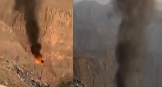 بالفيديو.. لحظة سقوط طائرة عامودية ووفاة طاقمها بالإمارات