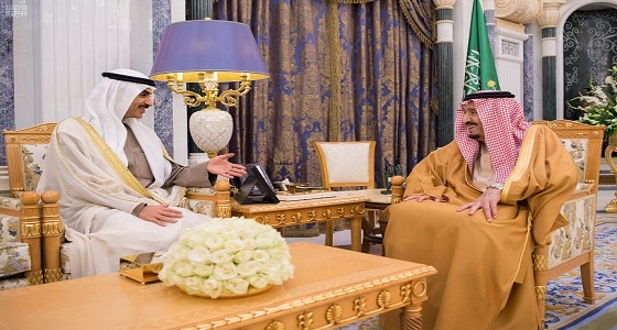 خادم الحرمين يستقبل سفير الكويت بمناسبة انتهاء فترة عمله سفيرا لبلاده لدى المملكة