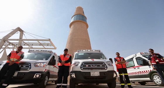 الهلال الأحمر ينقل أكثر من 65 ألف حالة بالرياض