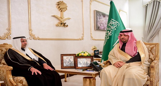 بالصور.. أمير الشمالية يستقبل مدير مكتب الهيئة العامة للرياضة بالمنطقة