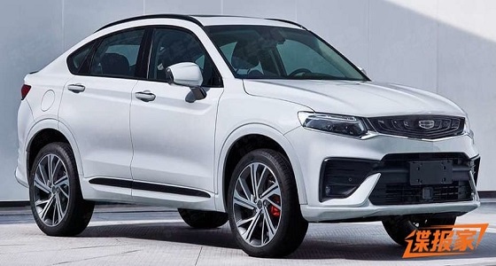 أول سيارة جيلي SUV كوبيه تبدو مثل سيارات بي إم دبليو X