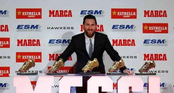 ميسي ينفرد بصدارة ترتيب الحذاء الذهبي وصلاح يحل سابعا