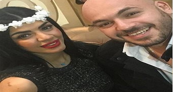 بالصور.. عروس ابن فنان شهير تفاجأ الجميع بفستان زفاف أسود