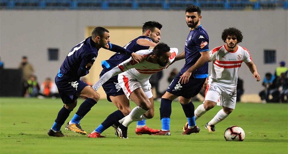التعادل الإيجابي يحسم قمة الدوري المصري بين الزمالك وبيراميدز