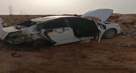 العثور على سيارة محترقة بعد سرقتها بالرياض