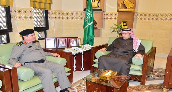 وكيل إمارة الرياض يستقبل مدير مكافحة المخدرات بالمنطقة