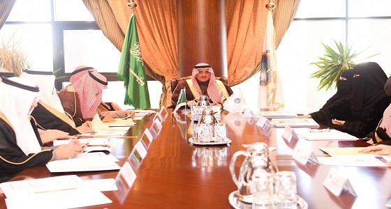 أمير تبوك يترأس اجتماع مجلس امناء جامعه فهد بن سلطان