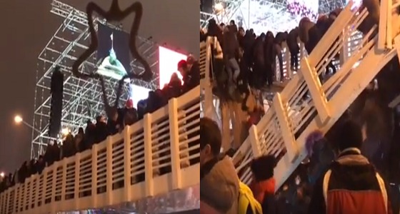 بالفيديو.. موسكو تستقبل العام الجديد بواقعة أليمة وإصابات مروعة