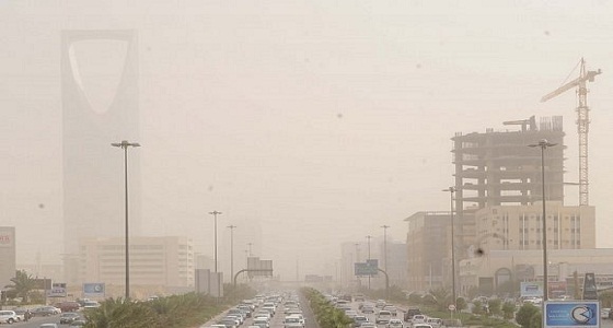 تنبيه..عاصفة ترابية في الرياض