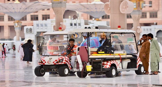 الهلال الأحمر يكثف استعداداته لمواجهة التقلبات الجوية في المدينة المنورة