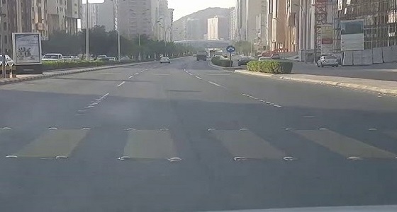 كثافة بالحركة المرورية في طريق العزيزية الجنوبية بسبب أعمال صيانة
