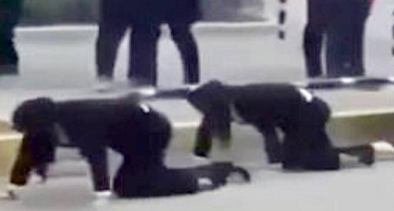 شركة تجبر موظفيها على الزحف في الشارع وأكل الدود والفلفل لسبب غير متوقع!