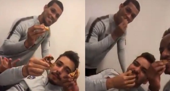 فيديو طريف لمحترفين الهلال وهم يتناولون الباستيل البرتغالي بشراهة