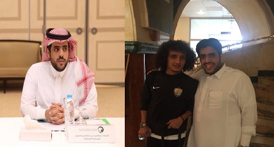 صورة لعبدالمجيد المنصور وعموري تغضب جمهور النصر