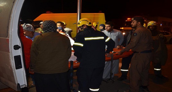 إحتجاز شخصين داخل خزان أرضي تحت الإنشاء بتبوك