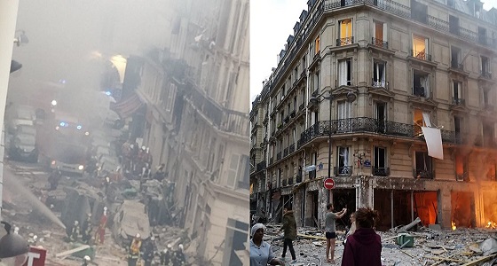 بالصور.. انفجار قوي يهز باريس