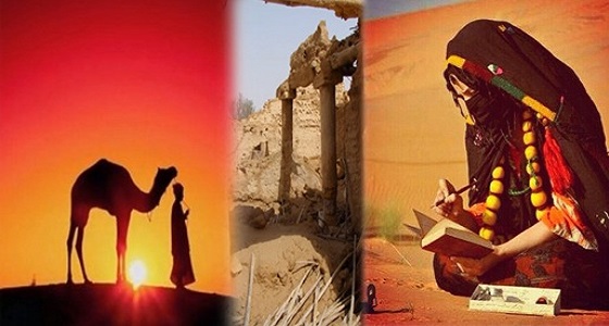 بالفيديو.. مواطنة تُبدع في شرح قصة حب ” سارة ”  و ” ابن حصيص “