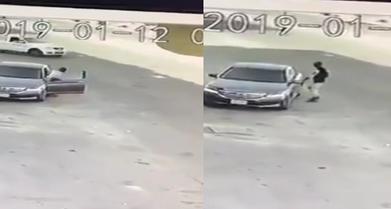 بالفيديو.. لص يسرق سيارة مواطن في أقل من 20 ثانية