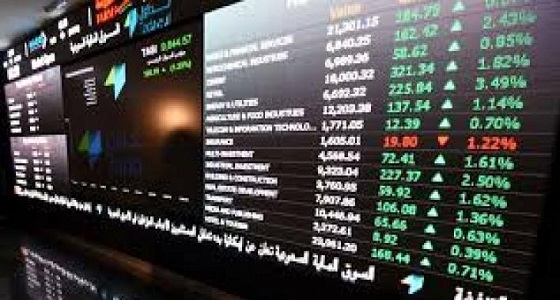 مؤشر سوق الأسهم يغلق مرتفعا