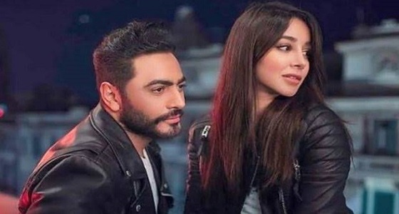  بالفيديو.. تامر حسني يبعث رسالة هامة لأسيل عمران بعد طرحه أغنية ” ناسيني ليه “