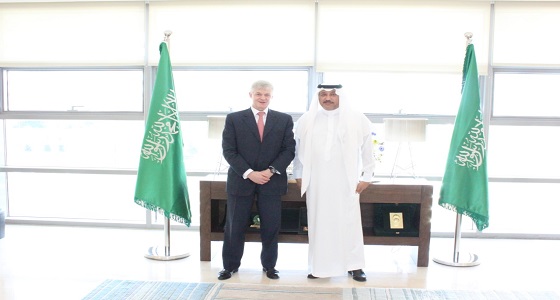 سفير المملكة لدى الأردن يلتقي السفير البريطاني