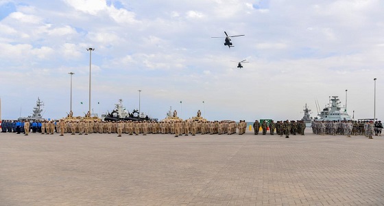 تختتم اليوم المرحلة الثانية بــ ” تمرين درع الجزيرة المشترك 10 “