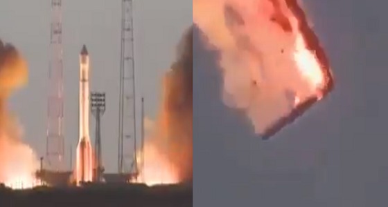 بالفيديو.. لحظة سقوط صاروخ إيراني وانفجاره قبل وصوله للفضاء