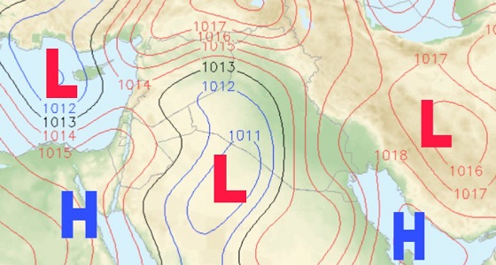” كراني ” : خلايا رعدية على عدة مناطق بالمملكة