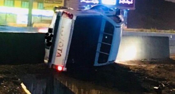 إصابة في حادث مروع على الطريق الدائري بحائل