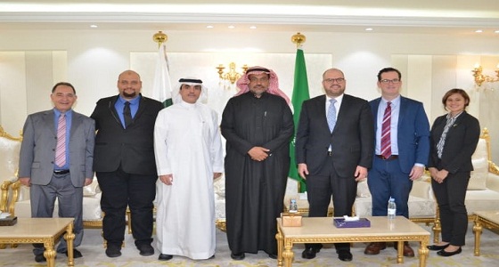 القنصل العام الأمريكي بالمملكة لبحث سبل التعاون الاقتصادي